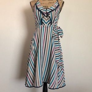 New Anthropologie Girls from Savoy gull wing dress